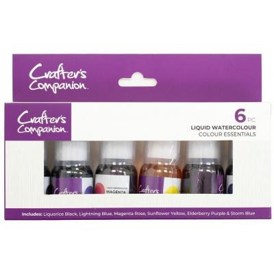 Crafter's Companion Liquid Watercolours Colour - Essentials